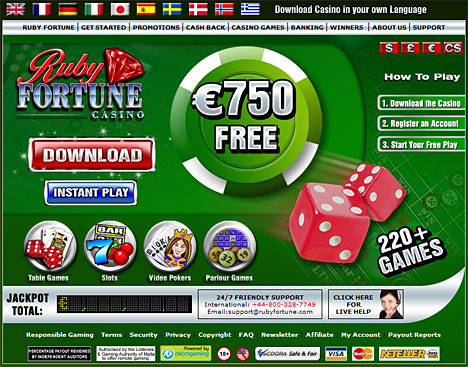 Ruby Fortune Online Casino