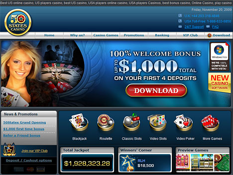 50 States Online Casino
